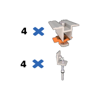 Кріпильний комплект Kripter MetalTile V www.bd.in.ua Безпечний Дім